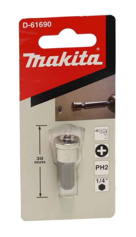 Makita Trockenbau-Bit D-61690 PH2 30mm 1/4"-Sechskantaufnahme