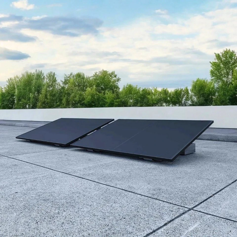 MyVoltaics MyCarport Balkonkraftwerk 880 Watt bifazial für Flachdach und Carport