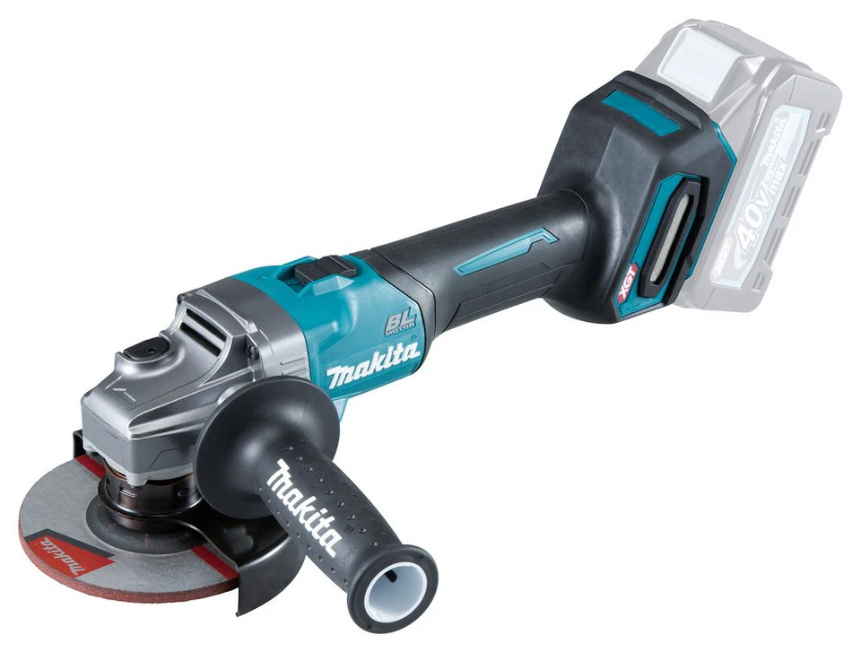 Makita Akku-Winkelschleifer GA008GZ XGT 40 V max. 125 mm ohne Akku ohne Ladegerät