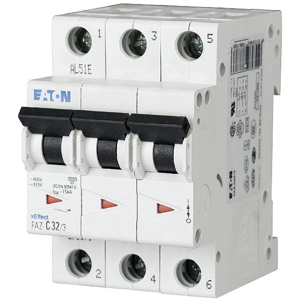 EATON Schalter 278873 FAZ-C16/3 Leitungsschutzschalter 16 A 400 V/AC