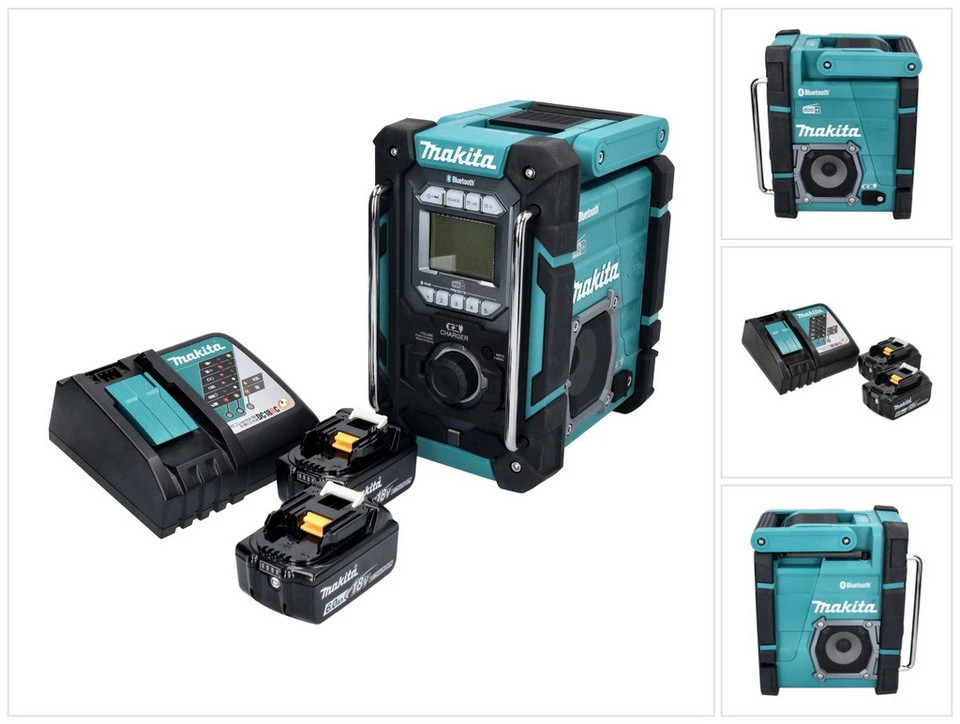 Makita DMR 301 Akku Baustellenradio 12 V max 14,4 V 18 V DAB DAB+ Bluetooth
