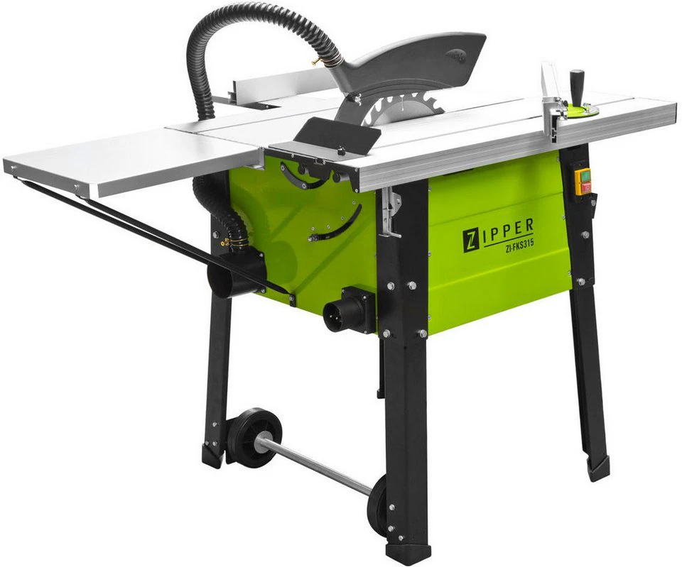 ZIPPER Formatkreissäge inklusive Präzisions-Schiebetisch 315 mm Sägeblatt