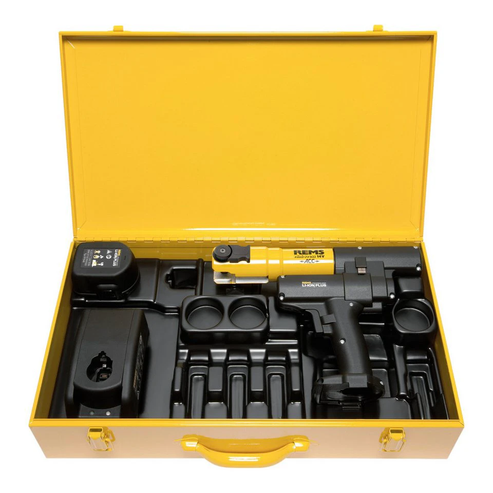 Rems Mini-Press 14 V ACC Akku Radialpresse 22 kN 40 mm 2,5 Ah