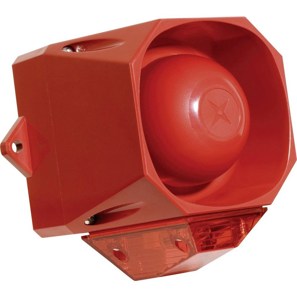ComPro Kombi-Signalgeber Asserta Midi AV Blinklicht Dauerton 110 d