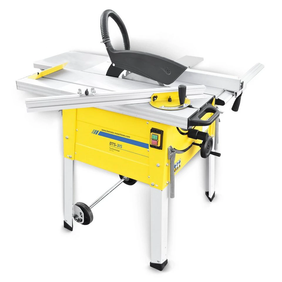 BAMATO Tischkreissäge BTS-315 mit Schiebetisch 2,2 kW 230 V