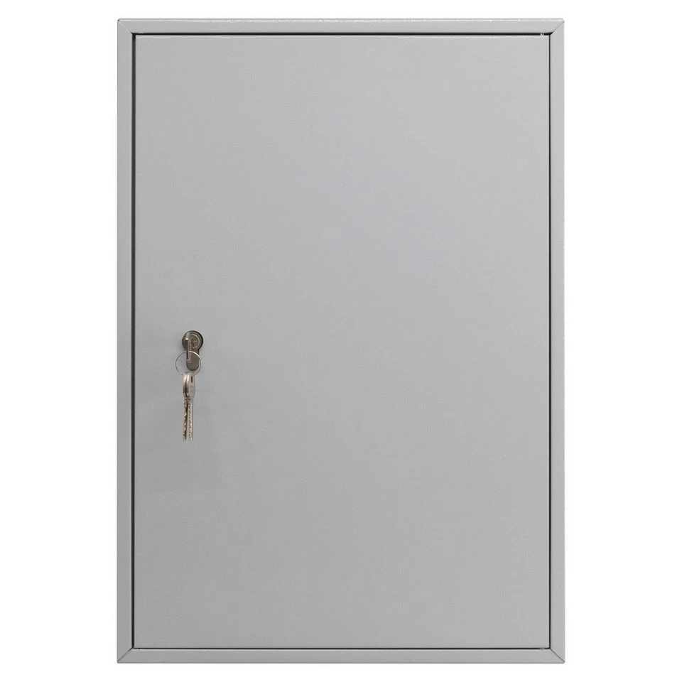Burg Wächter Tresor Schlüsselschrank 6850/150 PZ Profilzylinder 150 Schlüssel hellgrau
