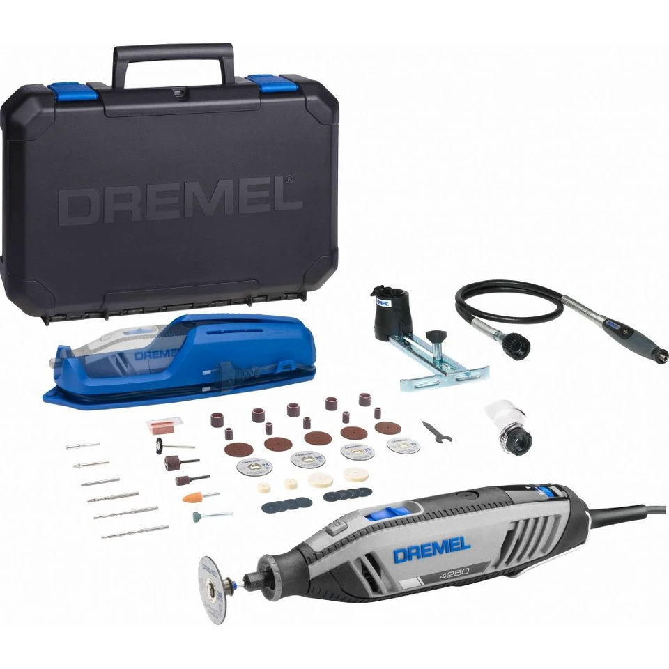DREMEL 4250-3/45 Multifunktions-Werkzeug 175 Watt Grau 45 Zubehörteile