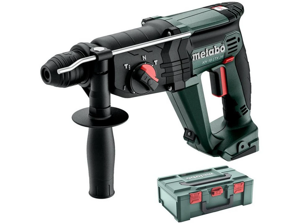 Metabo Kombihammer Akku KH 18 LTX 24 max. 1400 U/min ohne Akku und Ladegerät in metaBOX