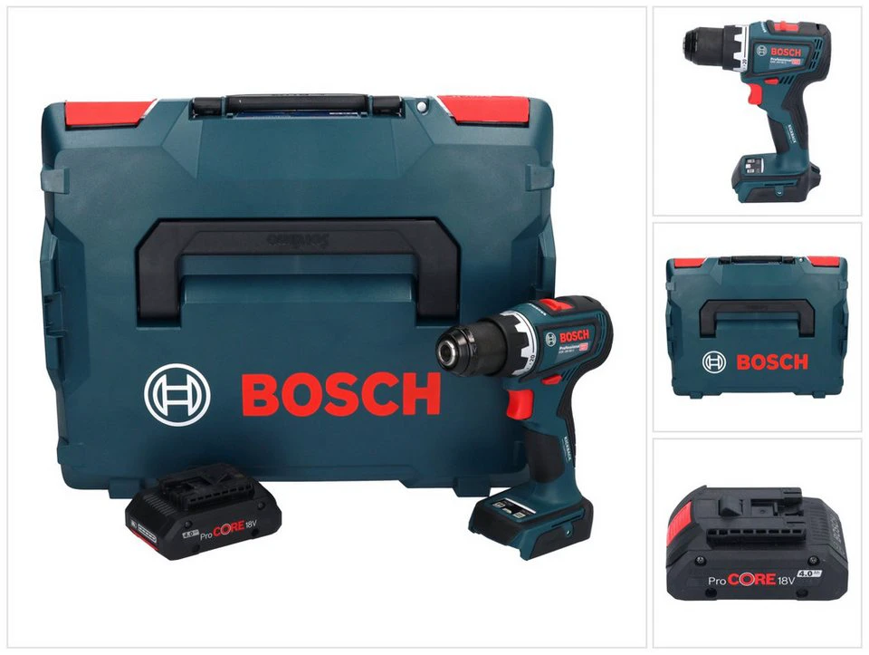 Bosch Professional GSR 18V-90 C Professional Akku Bohrschrauber 18 V 64 Nm Brushless