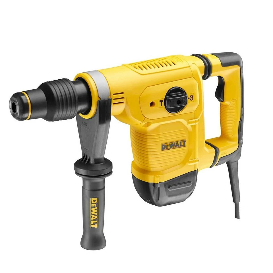 DeWalt Kombihammer Meißelhammer D25810K-QS SDS-max 7,1 J 230 V mit Zusatzhandgriff Koffer