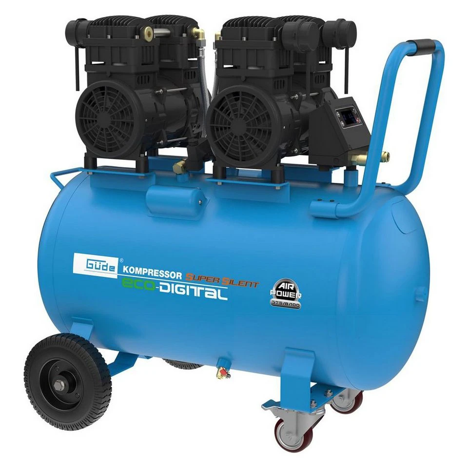 Güde Airpower 375/8/100 ED SILENT Kompressor 100 l ölfrei 8 bar 50140