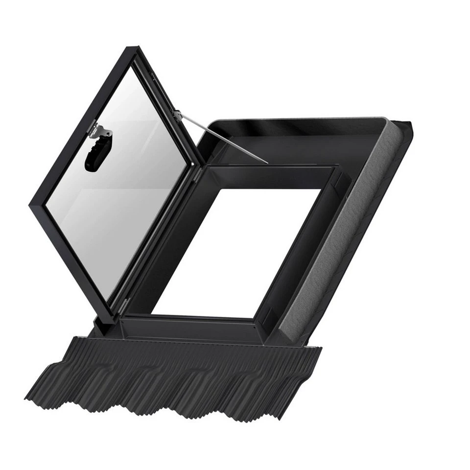 VELUX GVK 0000Z Fenster Dachausstieg 46x61 für unbeheizte Räume mit Abdichtungsschürze