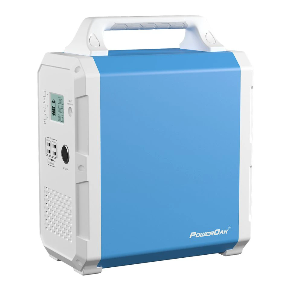 BLUETTI EB120 Tragbarer Stromerzeuger 1200Wh 1000W Solargenerator Schwarz