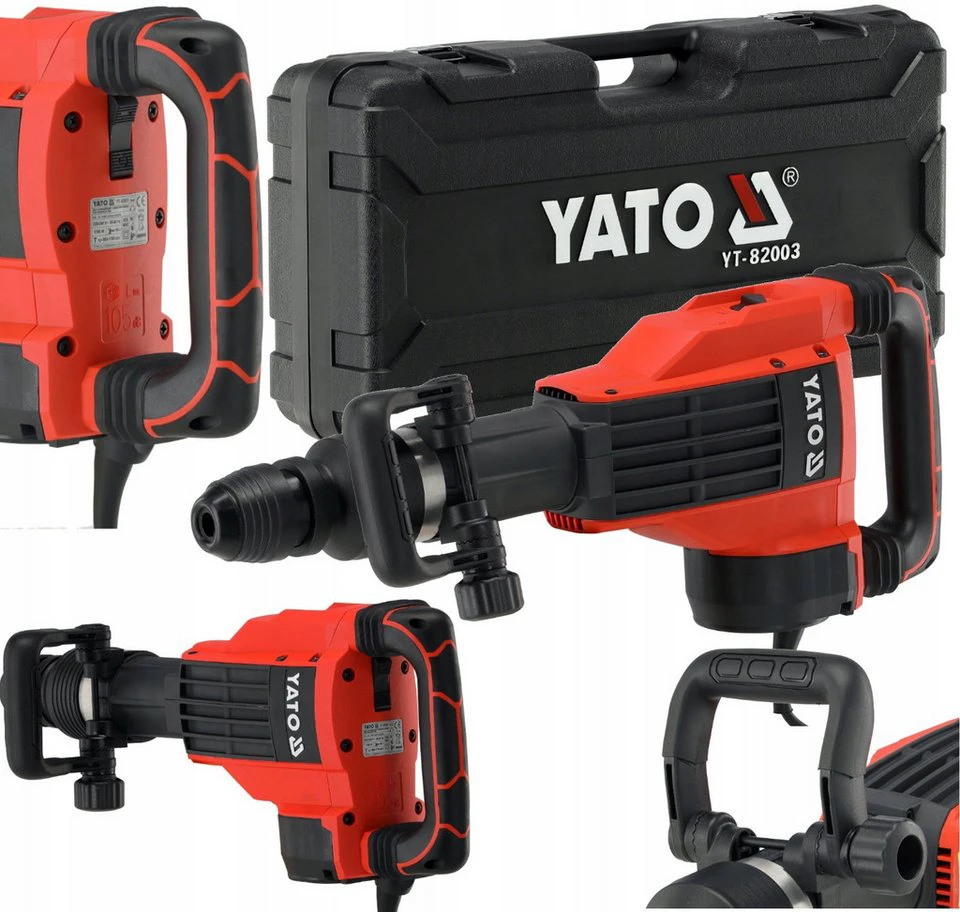 YATO YT-82003 Abbruchhammer 1700 W SDS-MAX 40 J 800–1700/min 11,8 kg