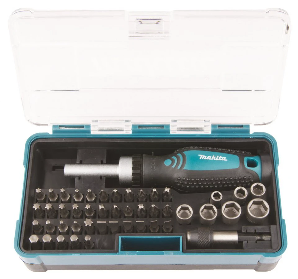 Makita Bohrer- und Bitset B-36170 47-tlg. mit Aufbewahrungskoffer