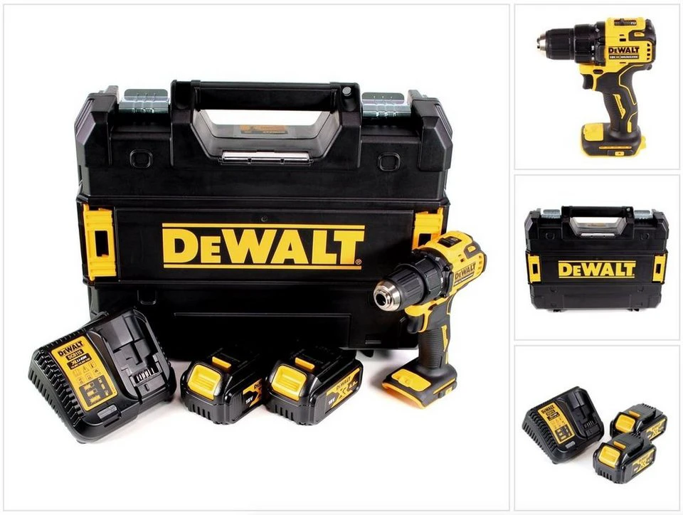 DeWalt DCD 708 Akku-Bohrschrauber 18 V Li-Ion Brushless TSTAK Box 2 Akkus