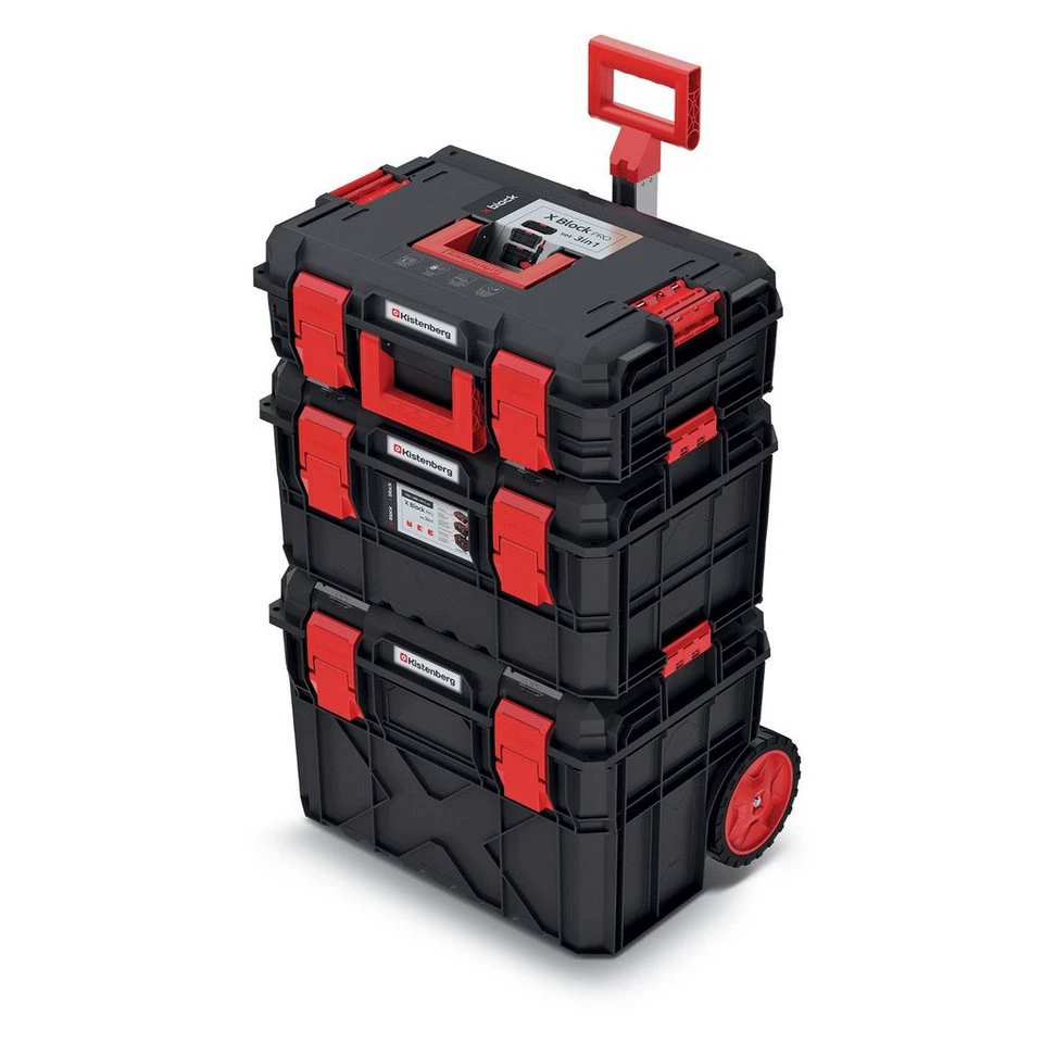 Kistenberg Werkzeugtrolley KXBS604095-S411 X-Block Werkzeugkastensatz 3 in 1