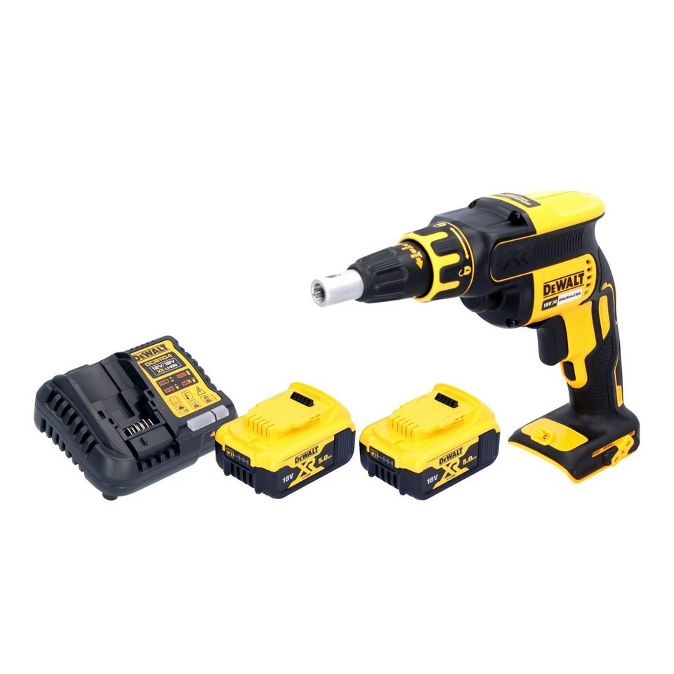 DeWalt Akku-Magazinschrauber DCF 620 P2 18 V 30 Nm Brushless 2x Akku 5,0 Ah Ladegerät