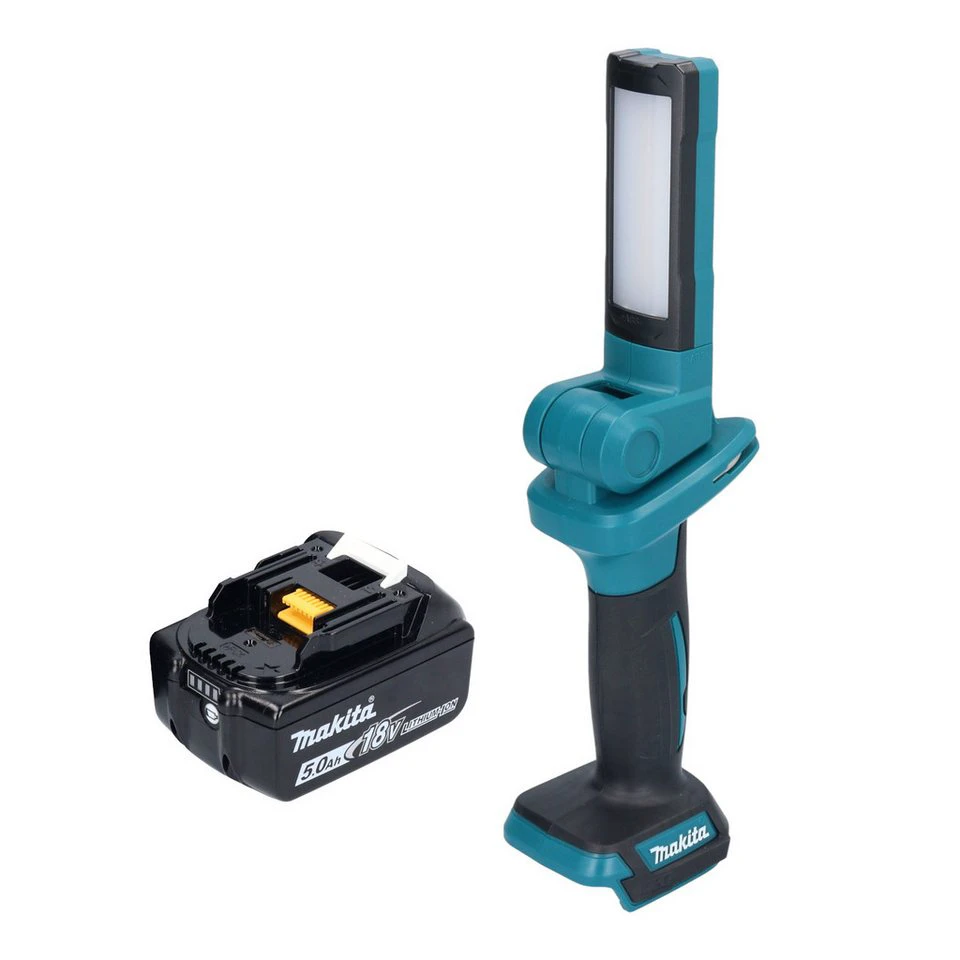 Makita Baustrahler DML 816 T1 18 V 100 - 500 lm LED 1x Akku 5,0 Ah ohne Ladegerät