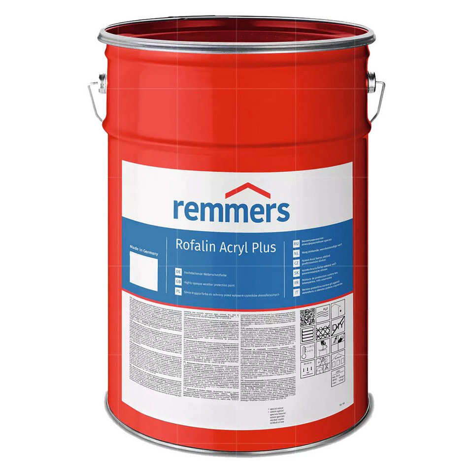 Remmers Rofalin Acryl Plus Wetterschutzfarbe 20 LTR Weiss