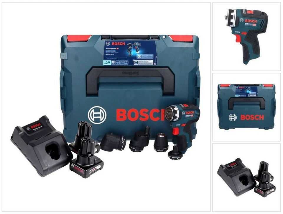 Bosch Professional GSR 12V-35 FC Professional Akku-Bohrschrauber 12 V 35 Nm Brushless