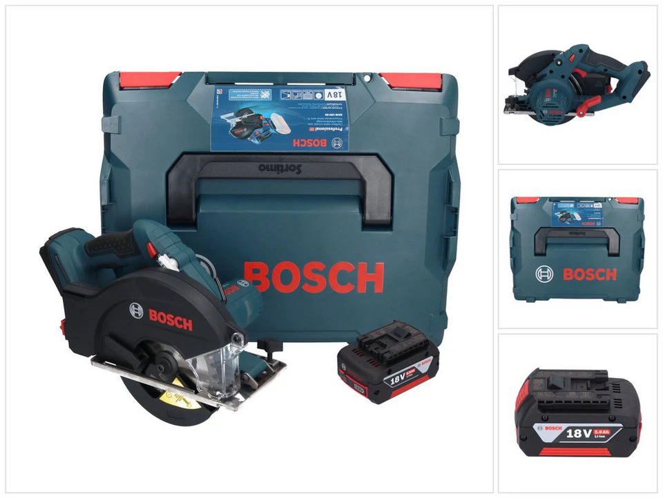 Bosch GKM 18V-50 Professional Akku Metall Handkreissäge 18 V 136 mm
