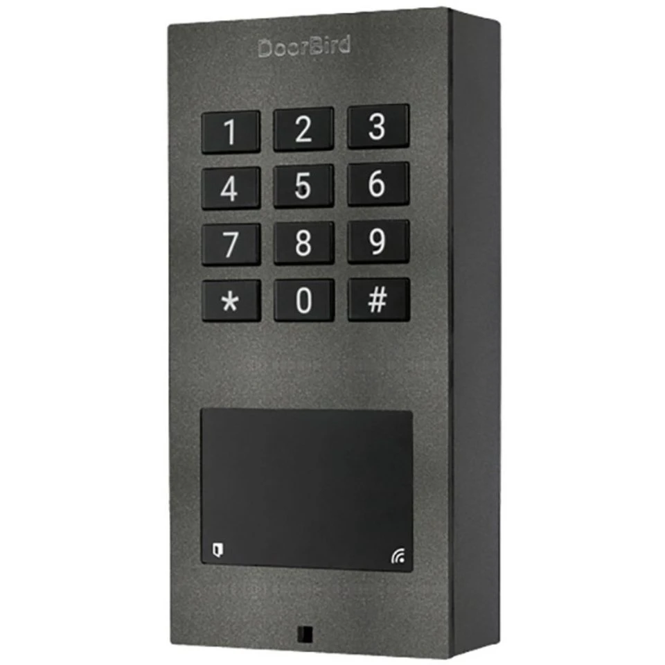 DoorBird Türschlossantrieb A1121 Code-Tastatur RFID Aufputz IP65 beleuchtet