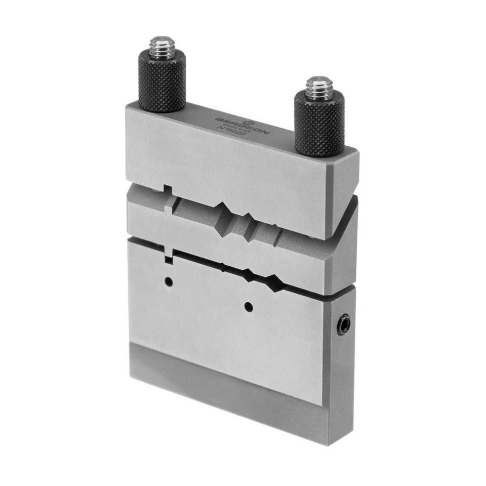 Bergeon Werkzeugset Profilschnittlehre Scharnierhalter Stahl 11 mm 90° 45°