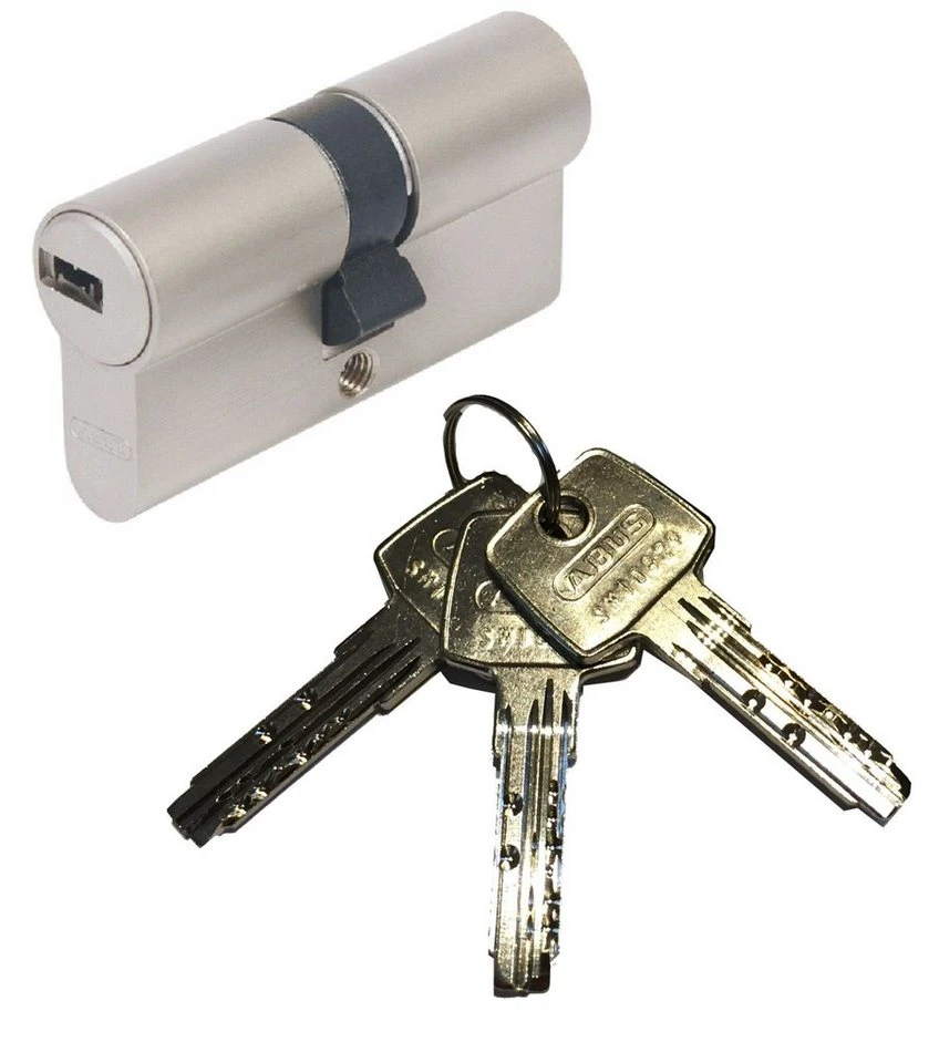 ABUS EC550 Doppelzylinder Profilzylinder N+G 3-10 Schlüssel verschiedenschließend