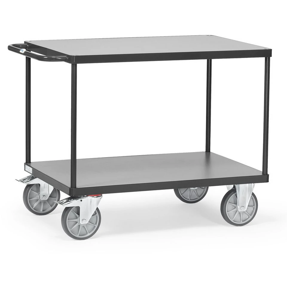 FETRA Tischwagen 2403-7016 MultiVario Stahlrohr Profilstahl anthrazitgrau RAL 7016