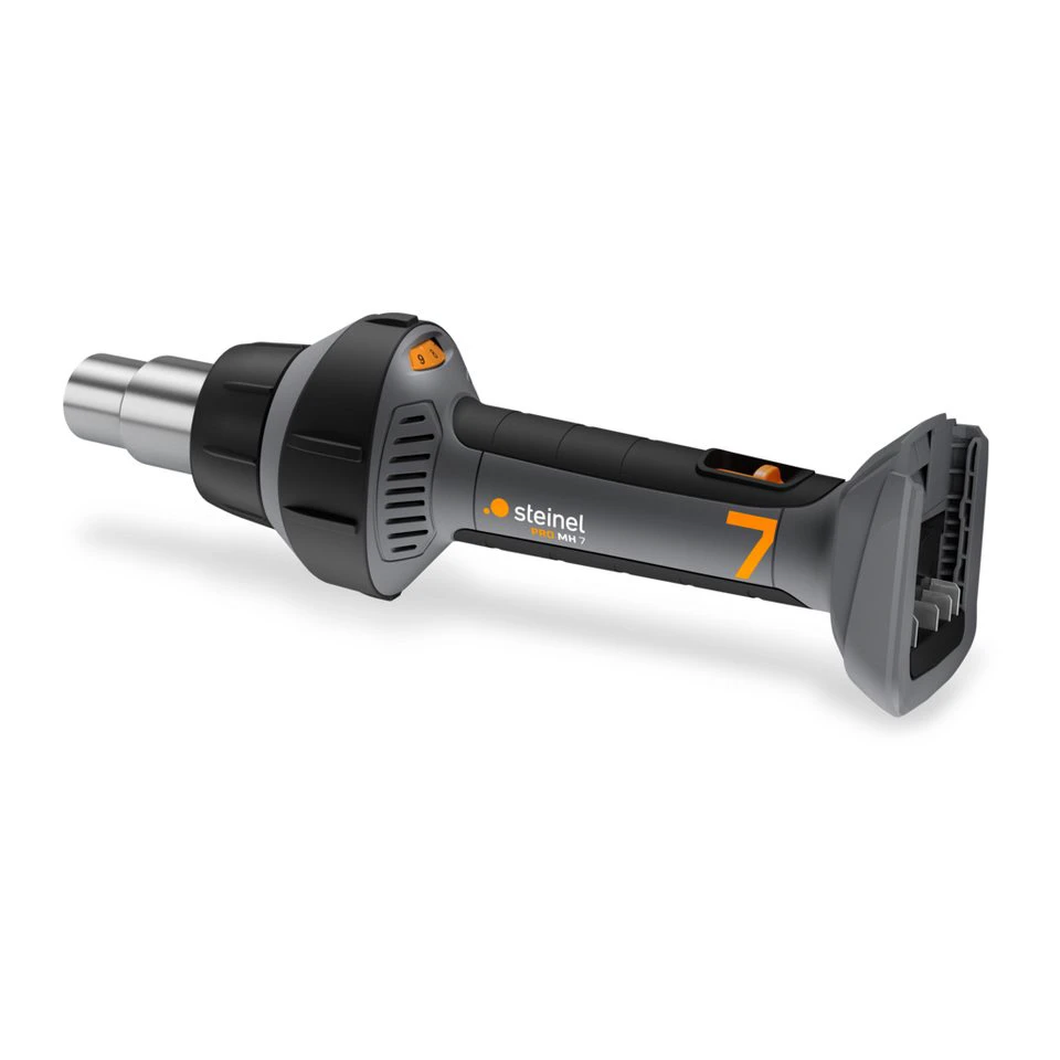 Steinel Akku-Heißluftgebläse MobileHeat 7 ohne Akku und Ladegerät 1000 W 550 °C Grau Keramikheizung