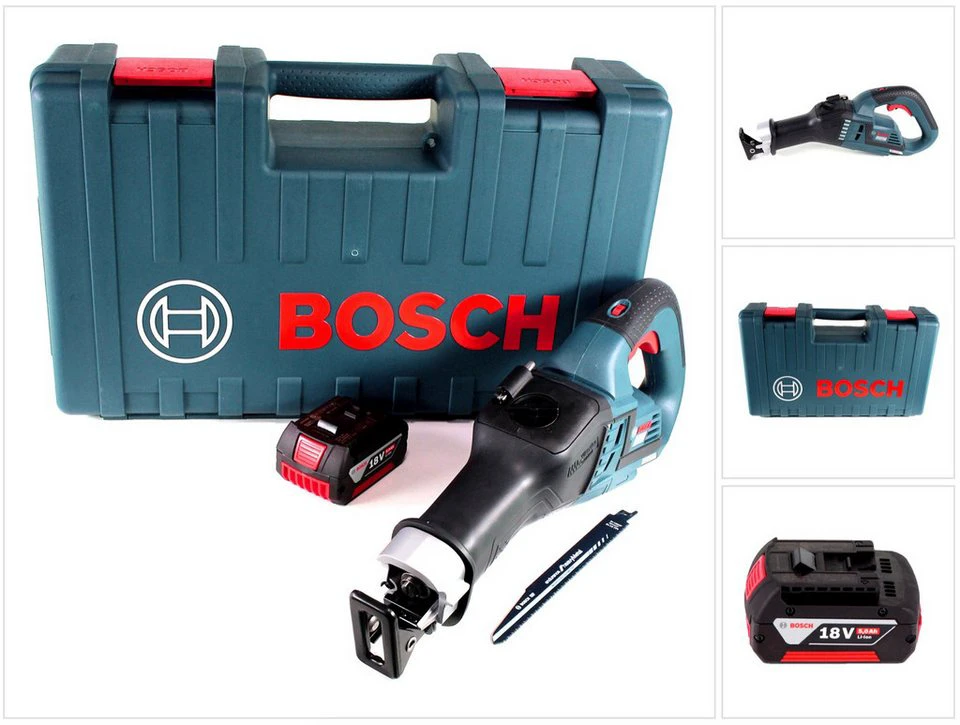 Bosch Professional GSA 18V-32 Akku-Reciprosäge Brushless 18V 5,0Ah Akku Handwerkerkoffer