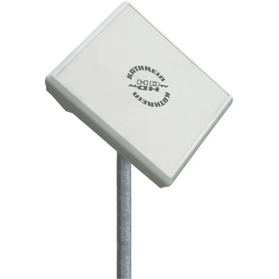 Kathrein BAS 65 Flachantenne Satellitenschüssel Dachantenne Twin-LNB Weiß HDTV