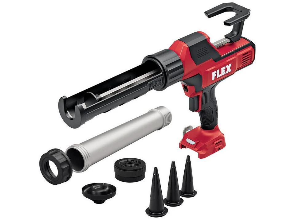 FLEX Akku-Kartuschenpistole CG 310/600 18 Set 13-tlg ohne Akku und Netzteil