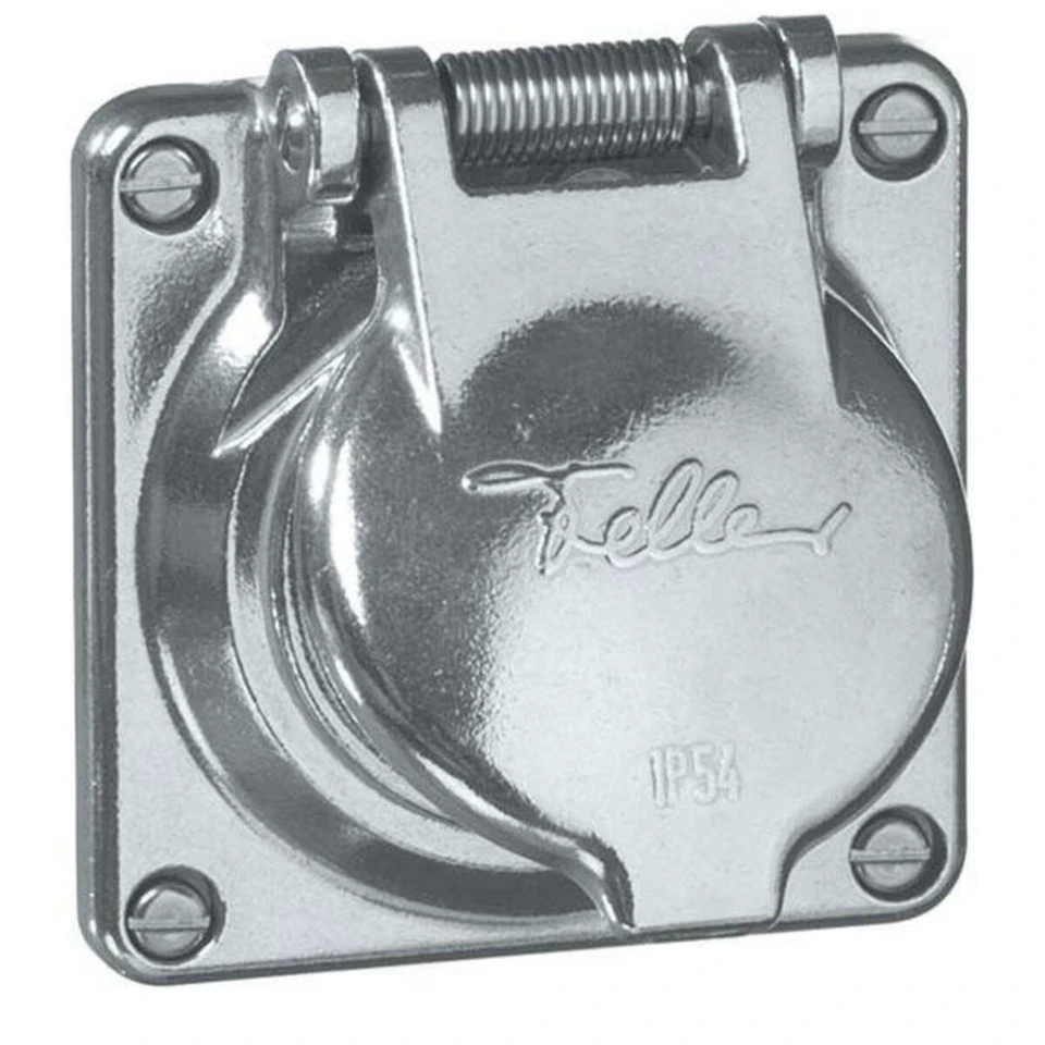 Peha UAE-Steckdose D 1954/4.69UAE AGUWE Aluminium IP54