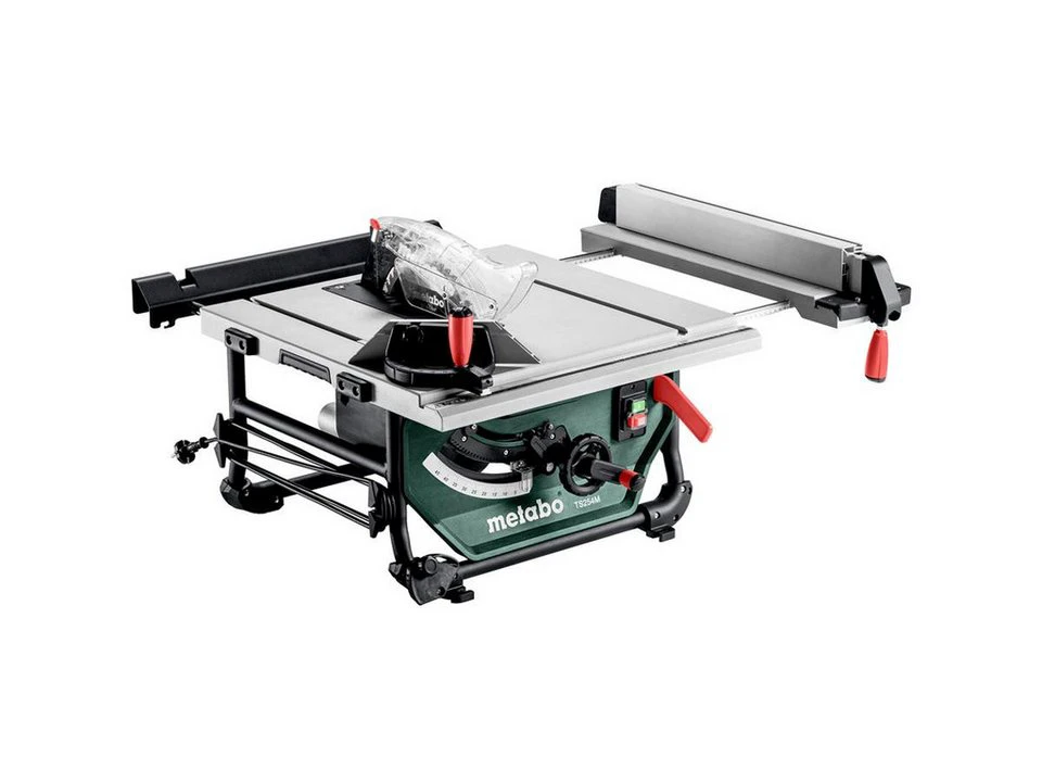 Metabo Tischkreissäge TS 254 M 1500 W Wiederanlaufschutz Sanftanlauf feineinstellbarer Parallelanschlag