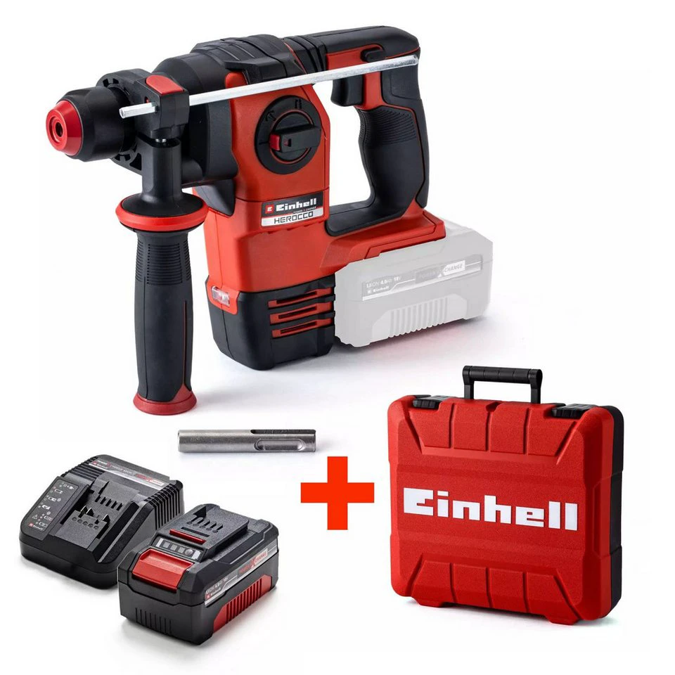 Einhell Akku-Bohrhammer Herocco 18V 4,0Ah PXC Starter Kit