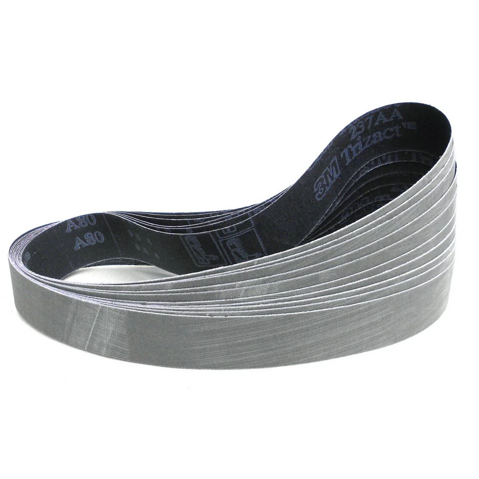 3M Schleifband 237AA Trizact 8er-Set 40 x 760 mm Körnungen A006-A160