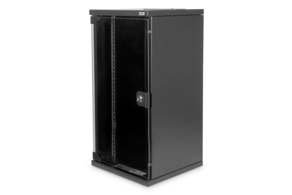 Digitus Netzwerk-Set 254 mm (10') 12HE Wandmontage Schwarz RAL 9005