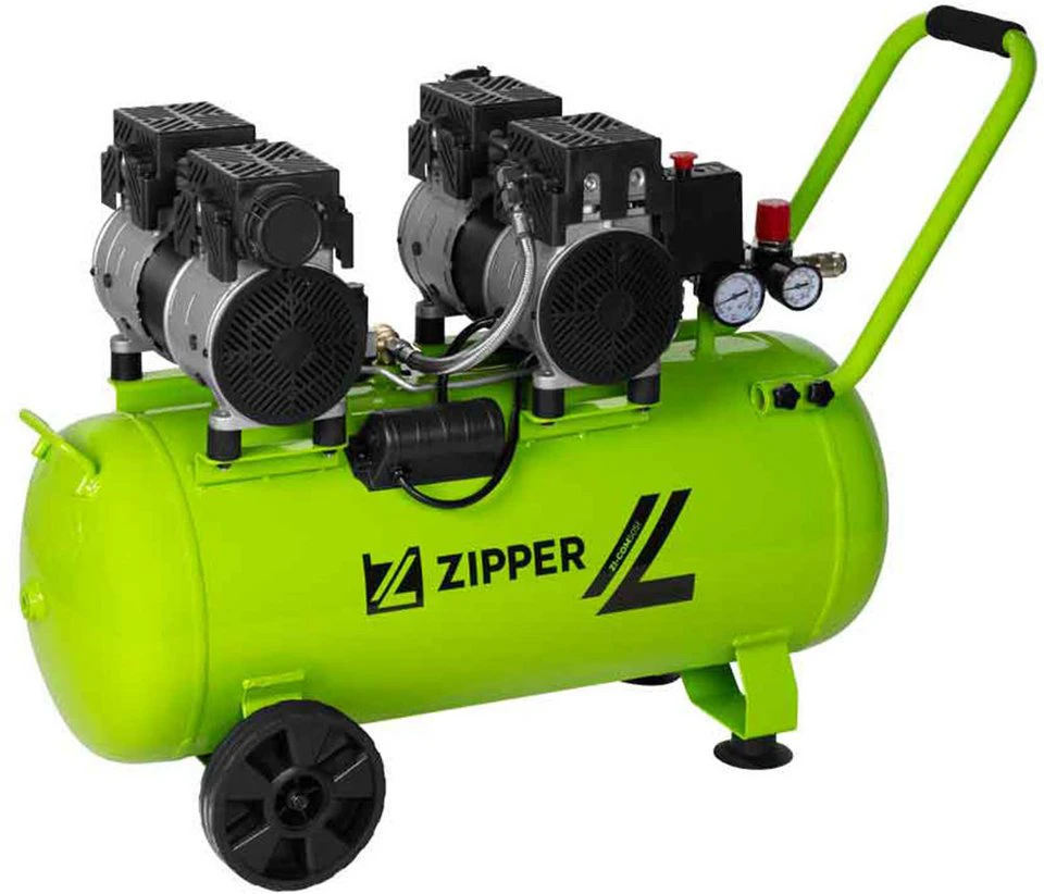 ZIPPER Kompressor ZI-COM50SI Silent-Serie 1500 W 8 bar 50 l