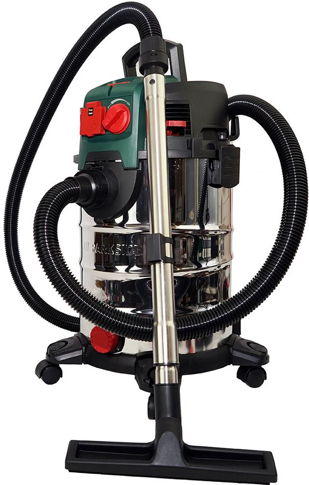 Parkside Nass-/Trockensauger PWD 30 1500 W 30 Liter Edelstahlbehälter