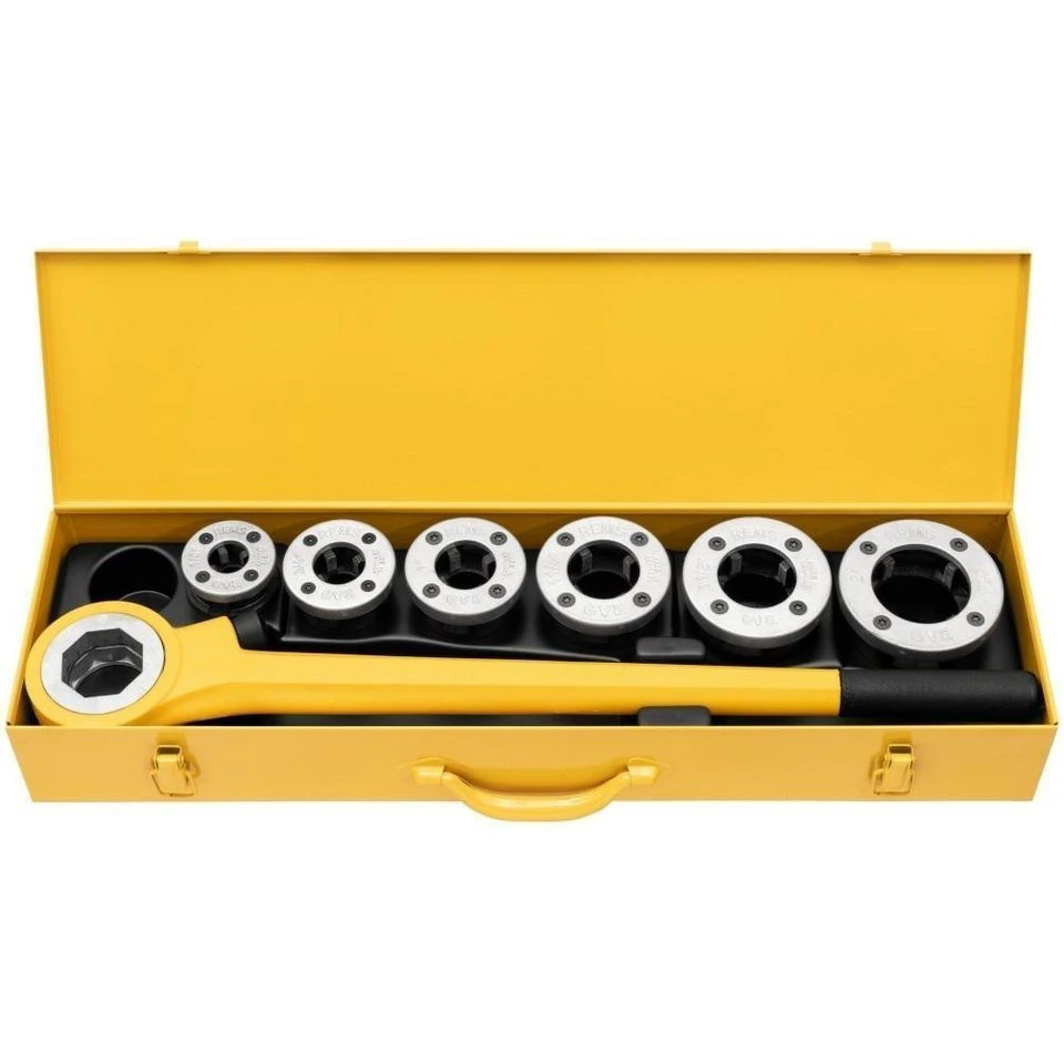 Rems Gewindeschneider eva Set R 1/2+3/4+1+1 1/4+1 1/2+2