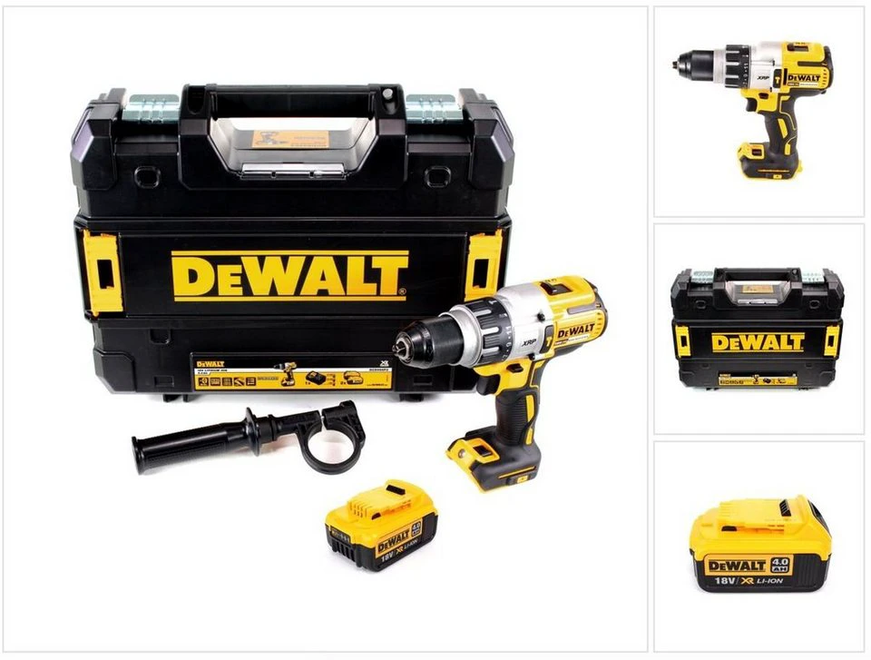 DeWalt DCD 996 Akku Schlagbohrschrauber 18 V 95 Nm Brushless mit 4 Ah Akku