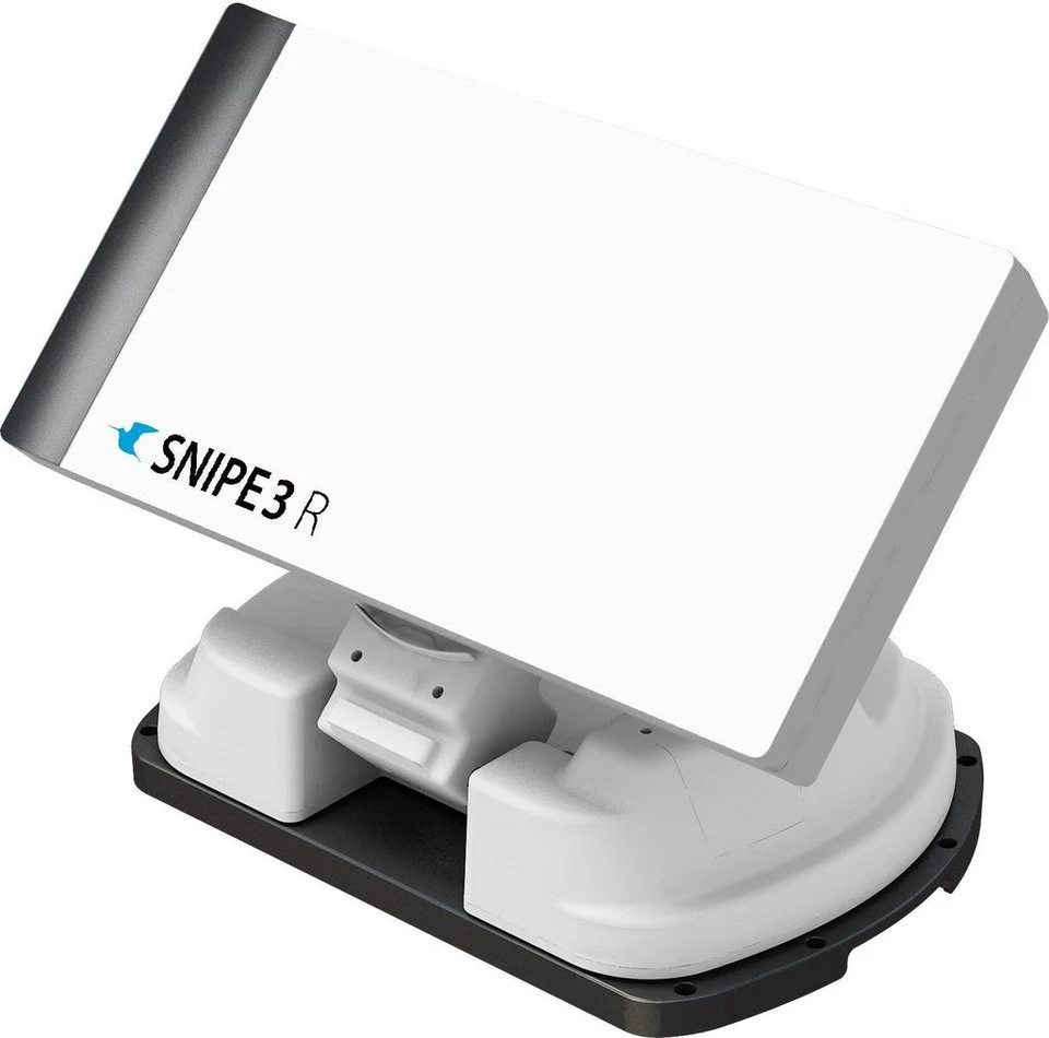 Selfsat SNIPE 3 R Single Black Line mit Fernbedienung vollautomatische Satelliten-Antenne