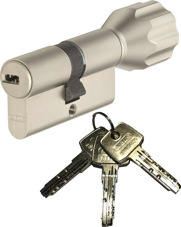 ABUS EC550 ECK550 Profilzylinder Knaufzylinder versch. Längen 3-6 Schlüssel verschiedenschließend