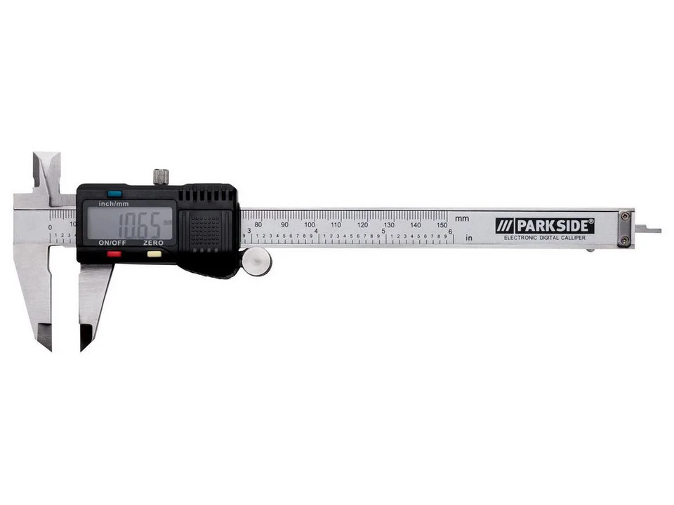 Parkside Digitaler Messschieber 0-150 mm LC-Display