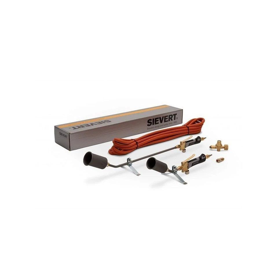 Sievert AB Weichlötbrenner PRO 88 Titanium Aufschweißbrenner Set 850mm Kantenbrenner 420mm