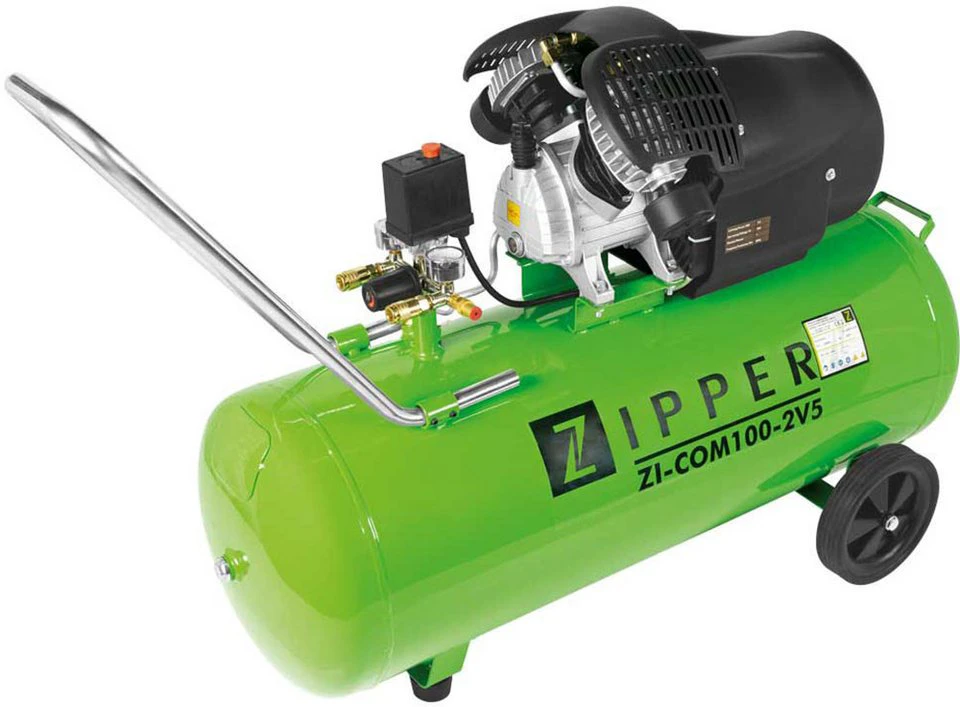 ZIPPER Kompressor 2200 W max. 8 bar 97 l Kesselvolumen 97 Liter