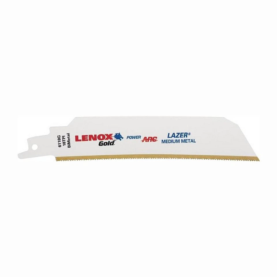 Lenox Säbelsägeblatt 5x Gold Lazer 152 mm 25 mm