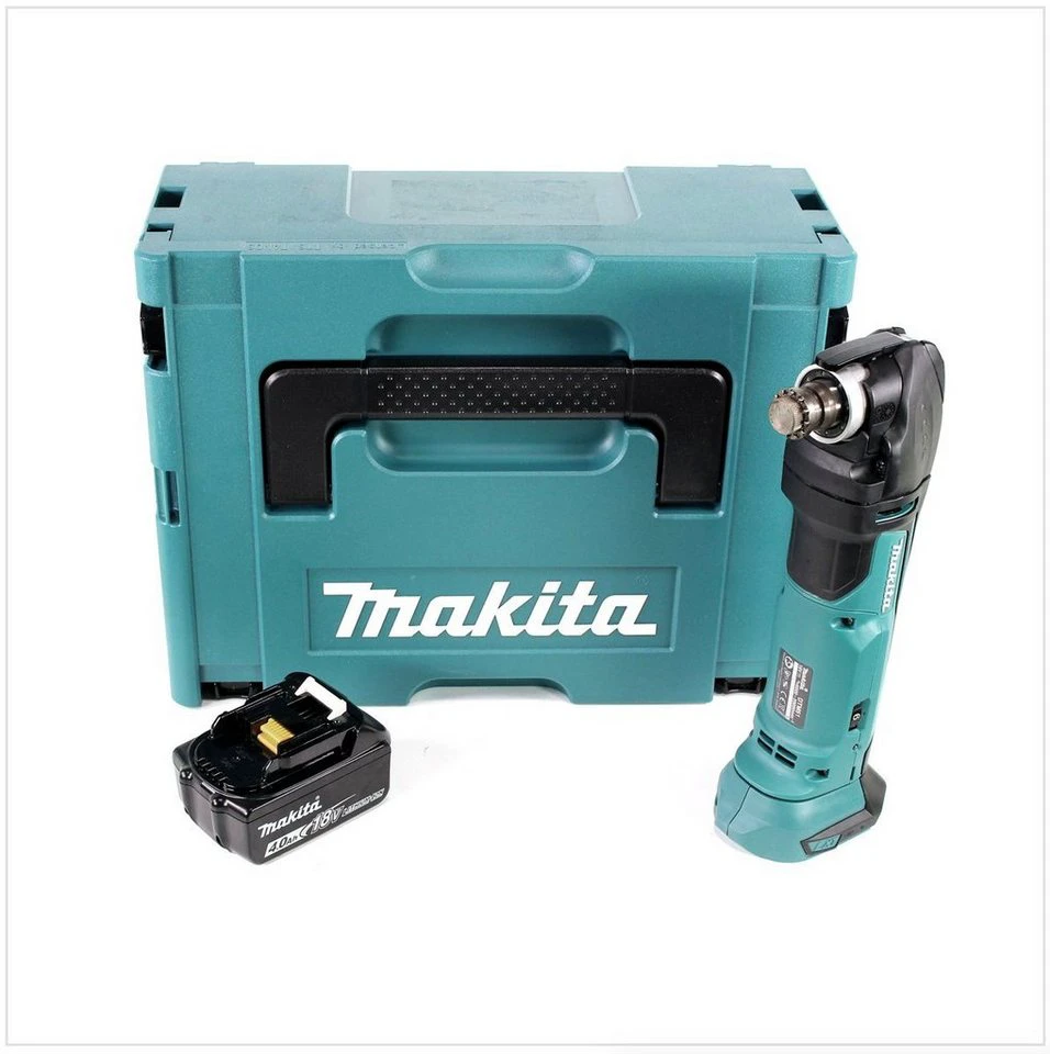 Makita DTM 51 Akku-Multifunktionswerkzeug 18V Li-Ion Makpac 3 BL1840 4,0 Ah Akku